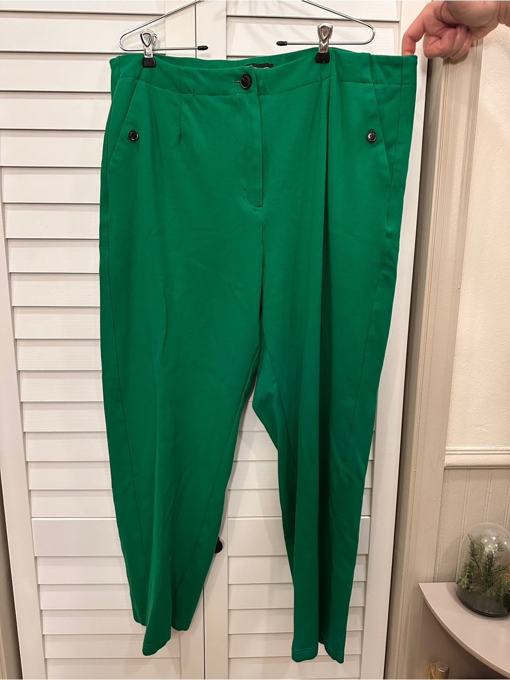 Audrey relaxed Ponte Universal Standard pants size M (18)
